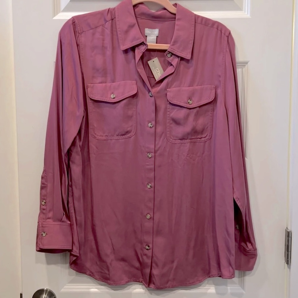 Chico’s button up shirt